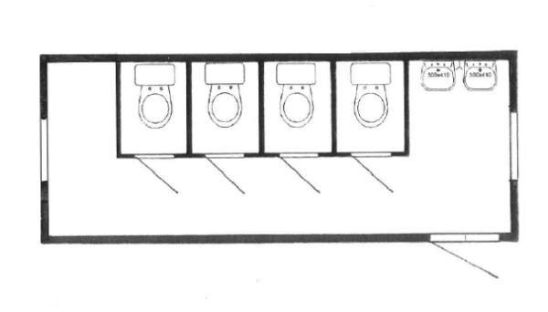 modul m/4 toiletter