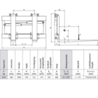 Hydraulisk Gaffelflytter specifikationer