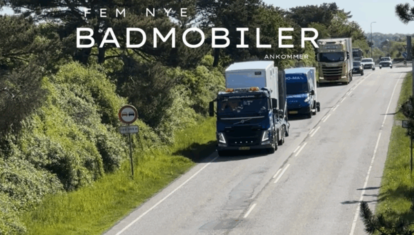 Ankomst badmobiler