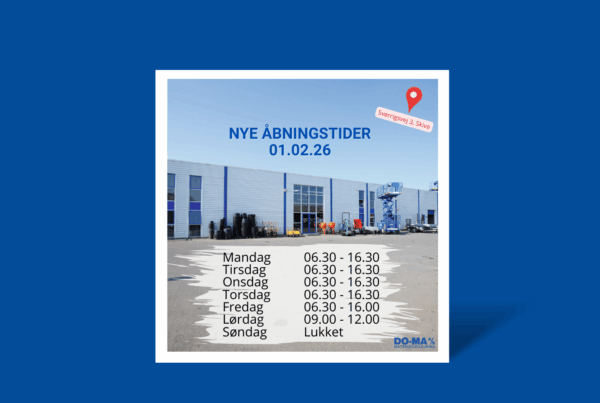 Nye åbningstider Skive